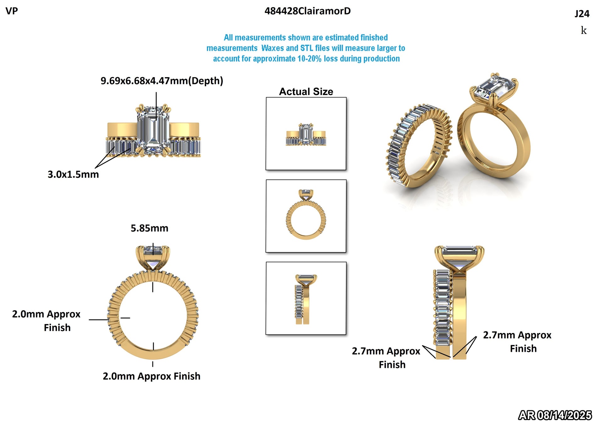 Ryan L Custom Wedding Set Design