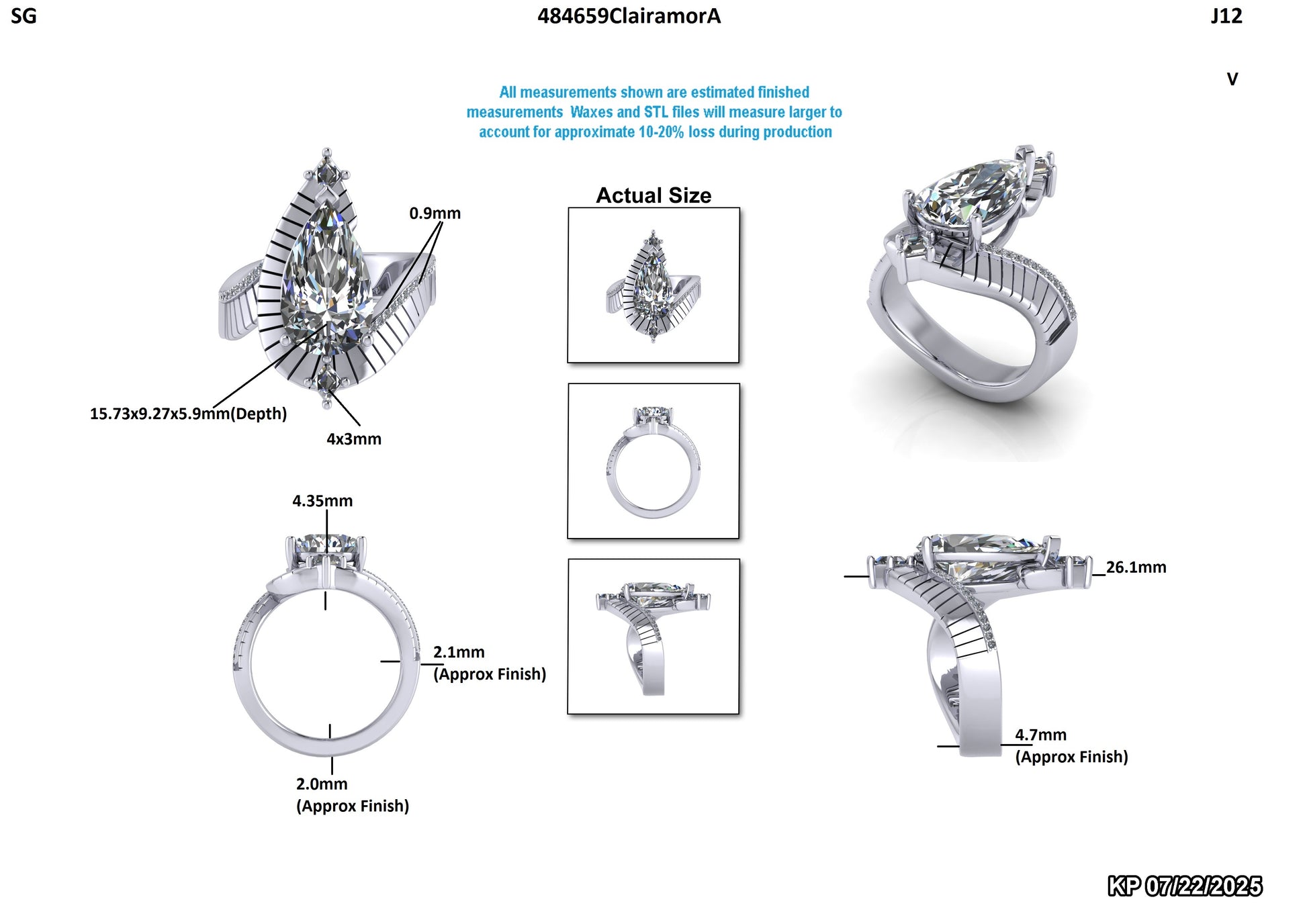 Alex G. Custom Engagement Ring