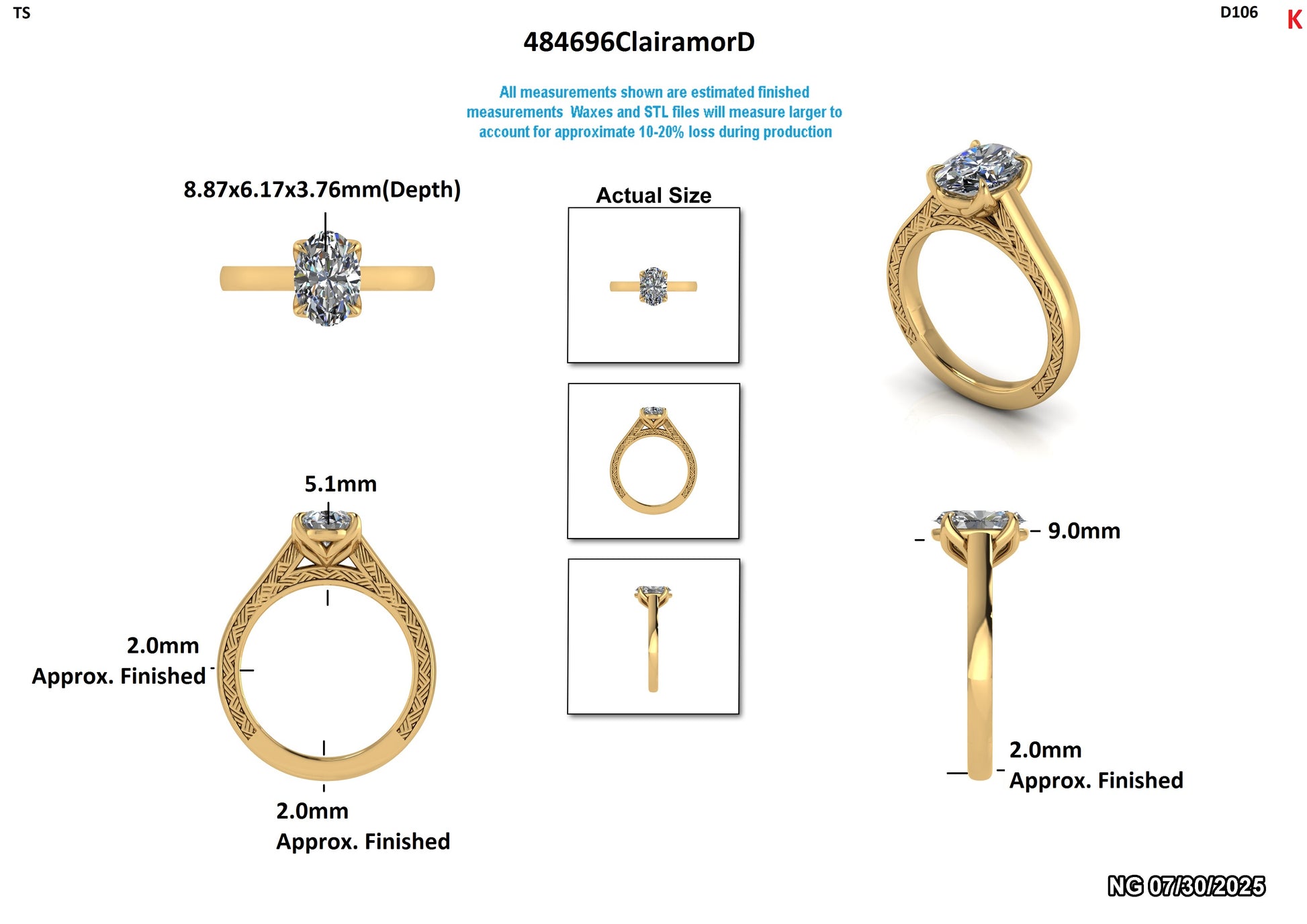 Landon Custom Engagement Ring Design