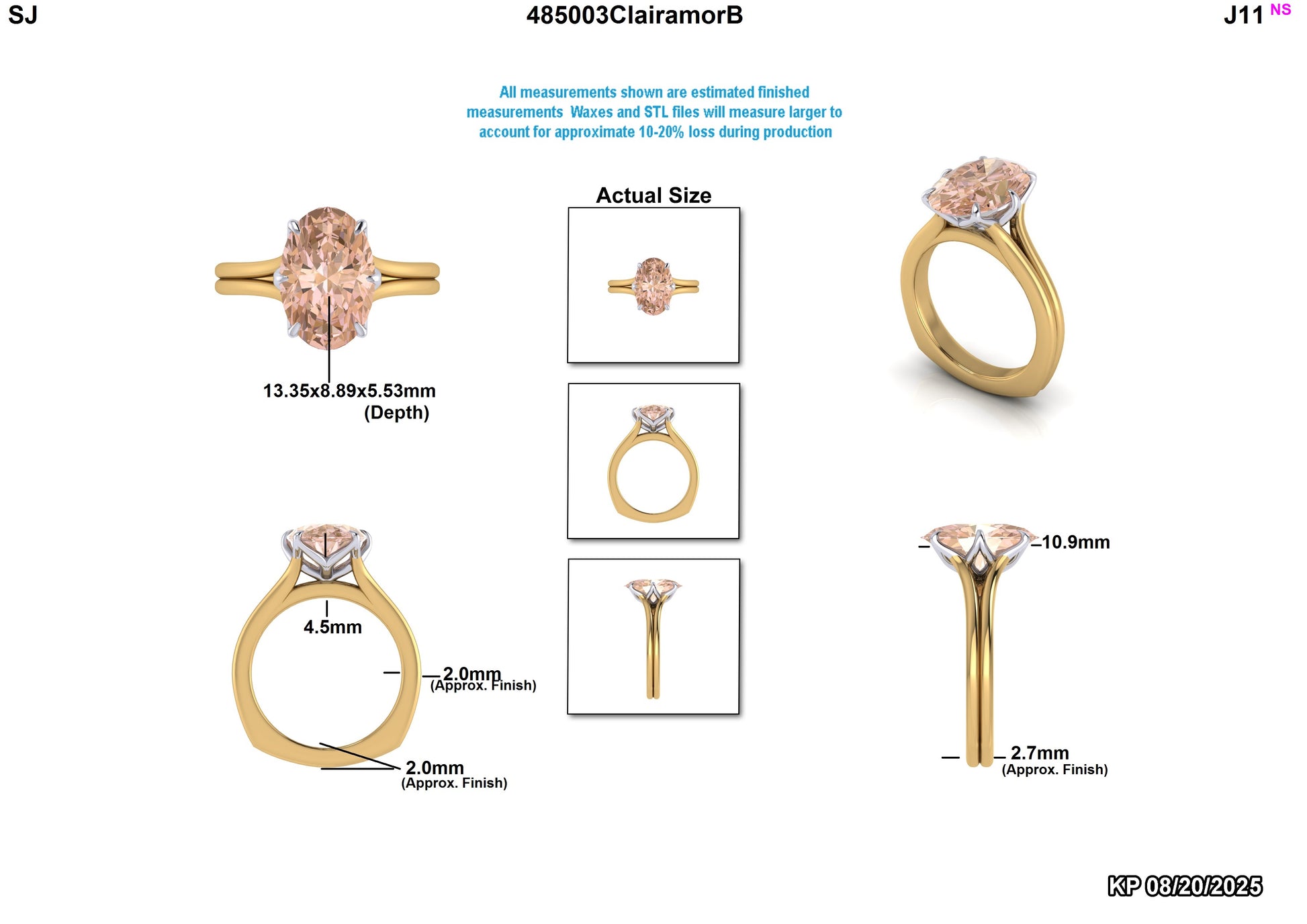 Riley E Custom Engagement Ring