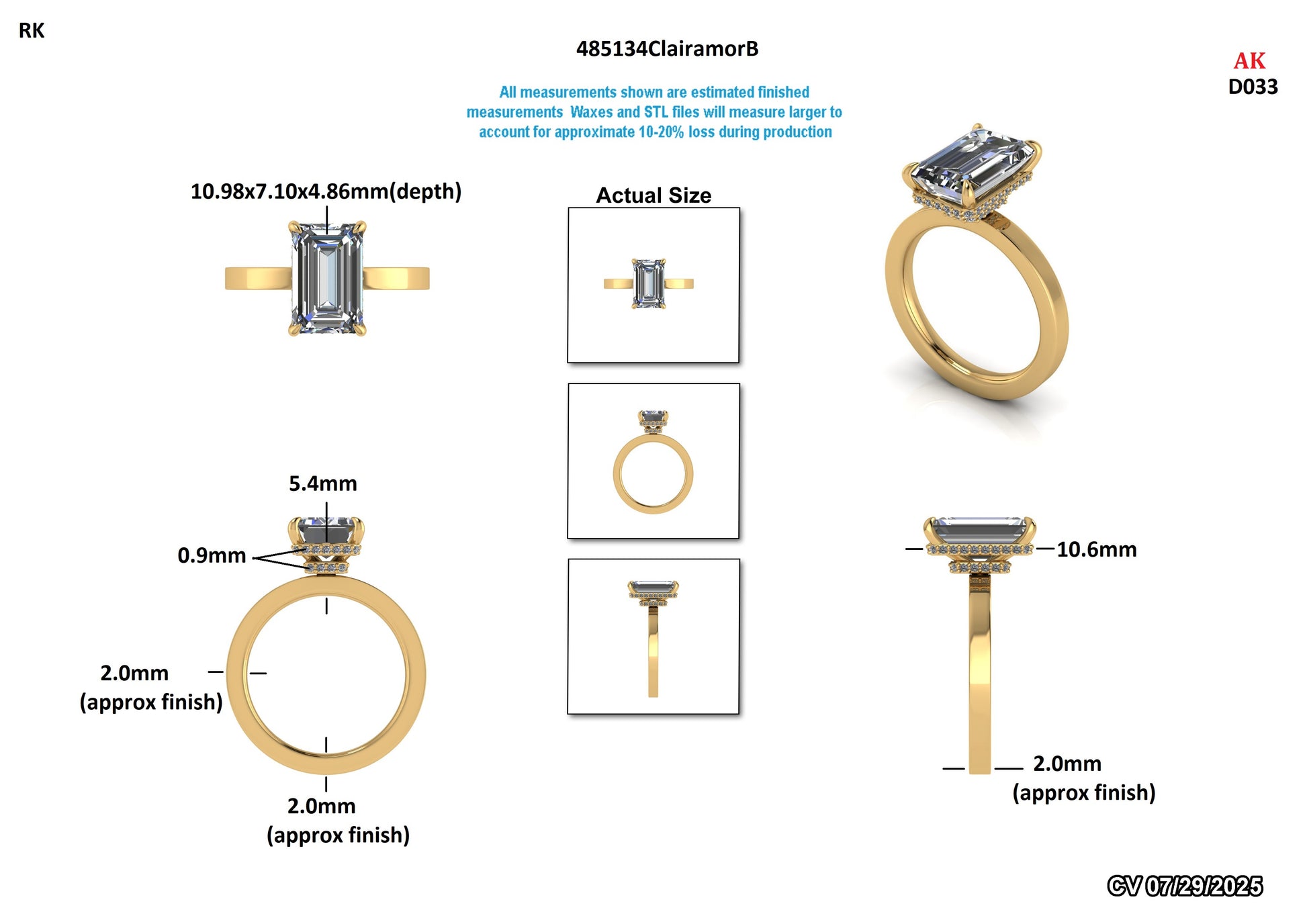 Lexi R. Custom Engagement Ring