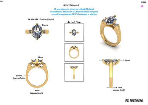 Alexander S Custom Engagement Ring