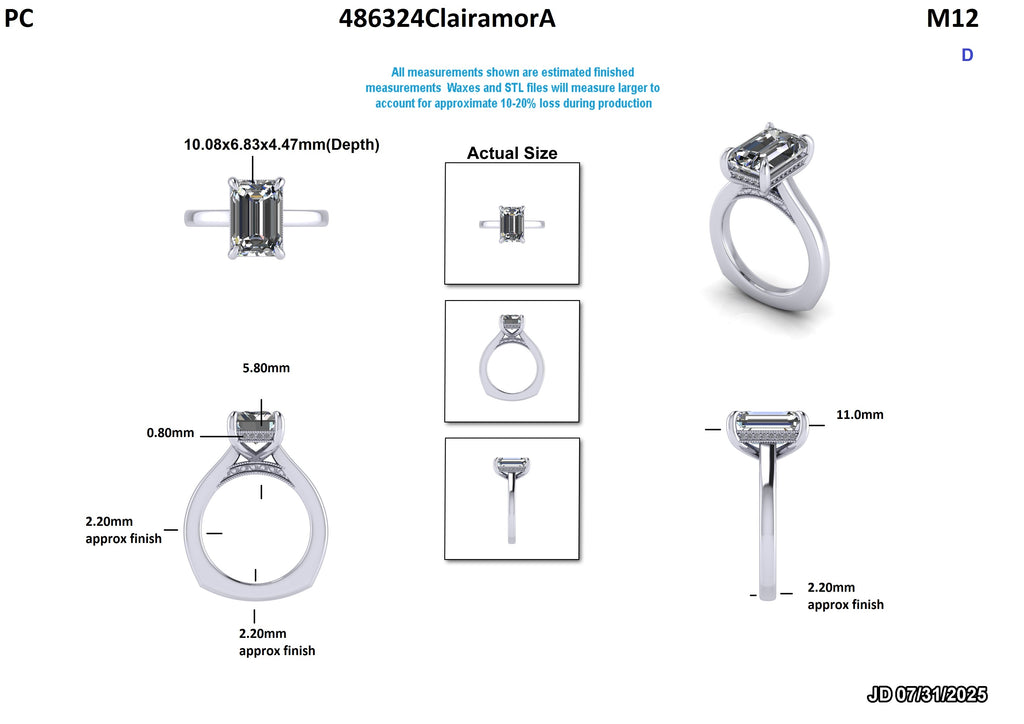 Javi J Custom Engagement Ring Design