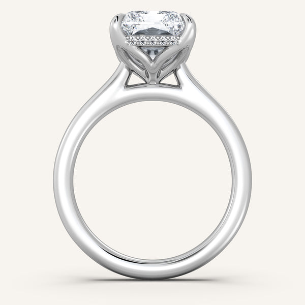 Tulip Style Hidden Halo | Platinum