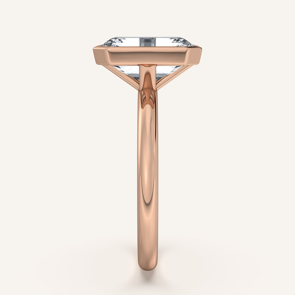 Continu Bezel Set | 14k Rose Gold