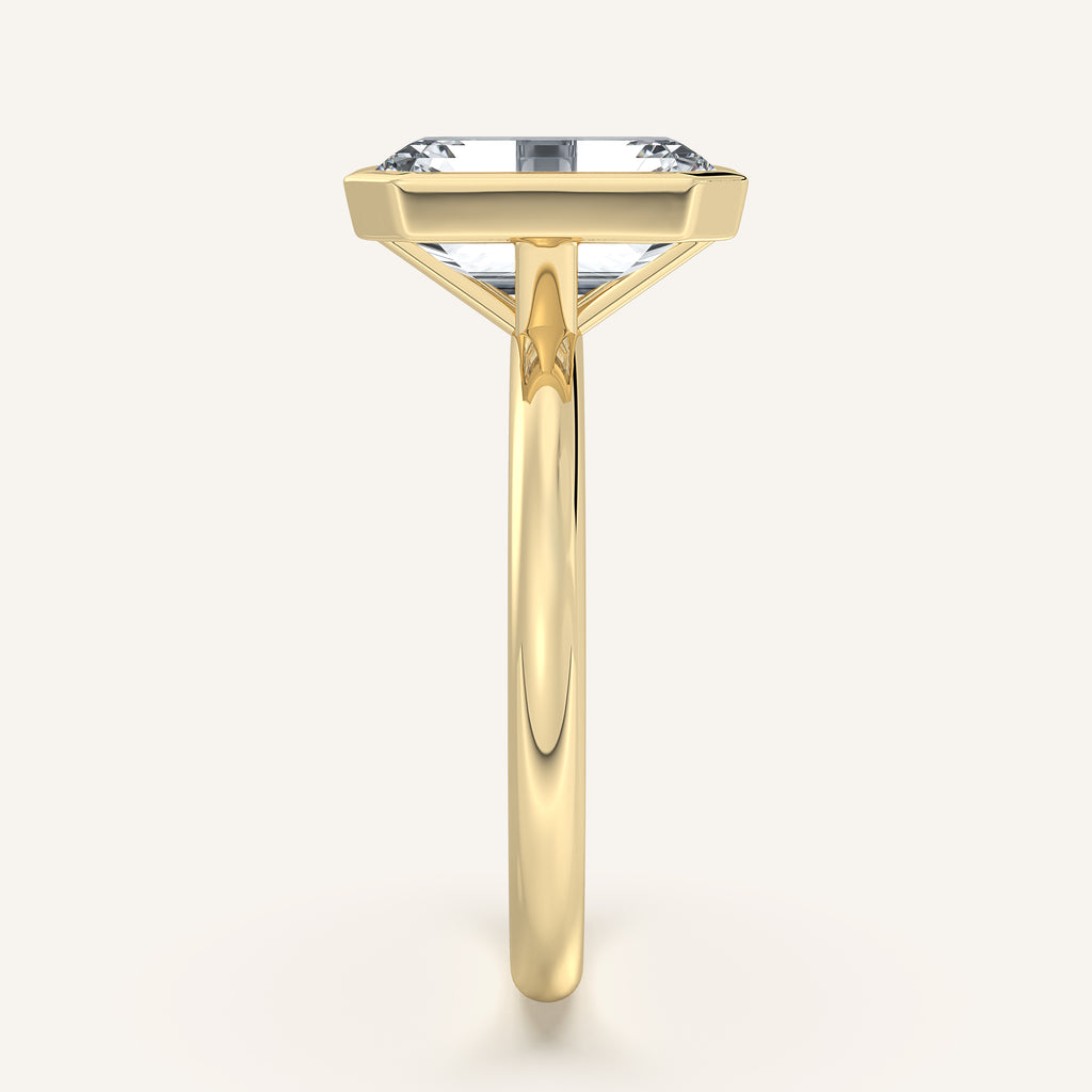 Continu Bezel Set | 14k Yellow Gold