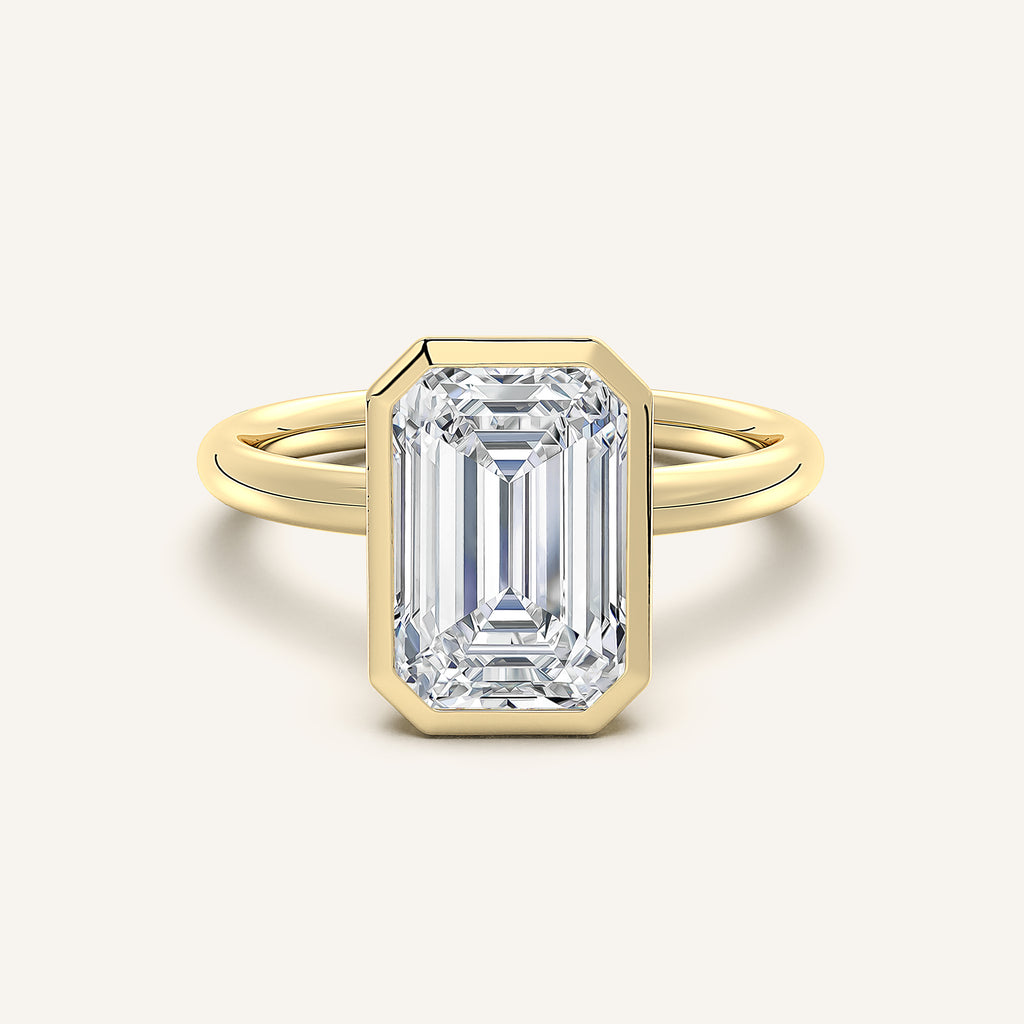 Continu Bezel Set | 18k Yellow Gold