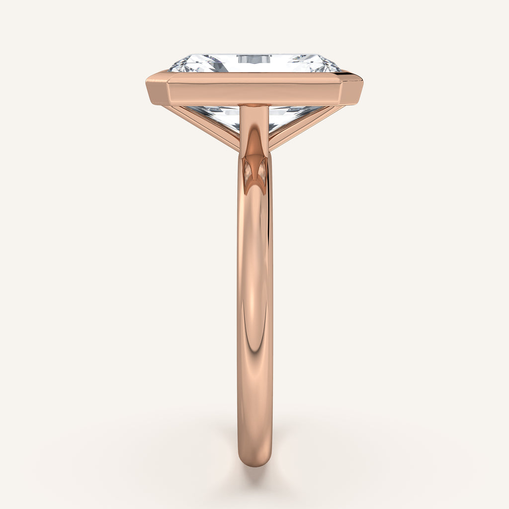 Continu Bezel Set | 14k Rose Gold