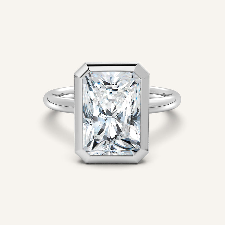 Image for Bezel Set Engagement Ring | Platinum