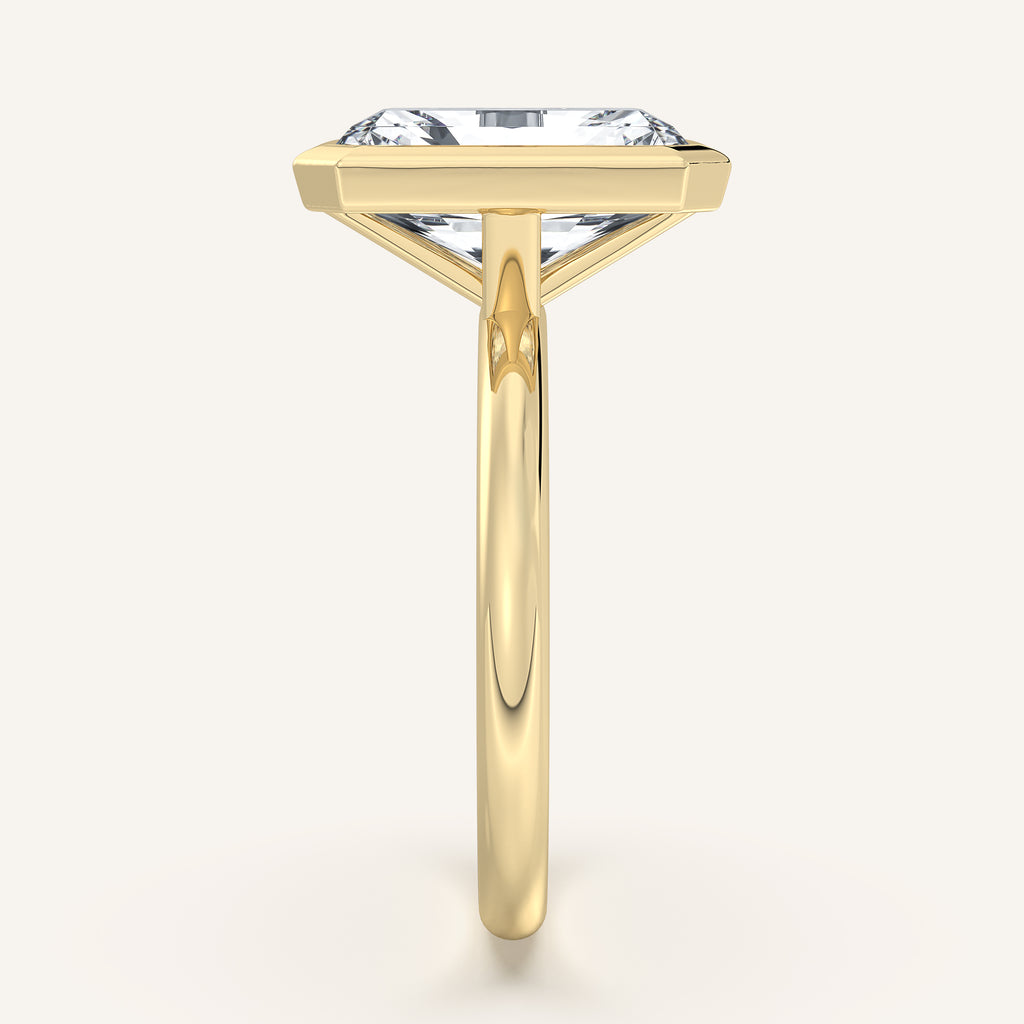 Continu Bezel Set | 14k Yellow Gold