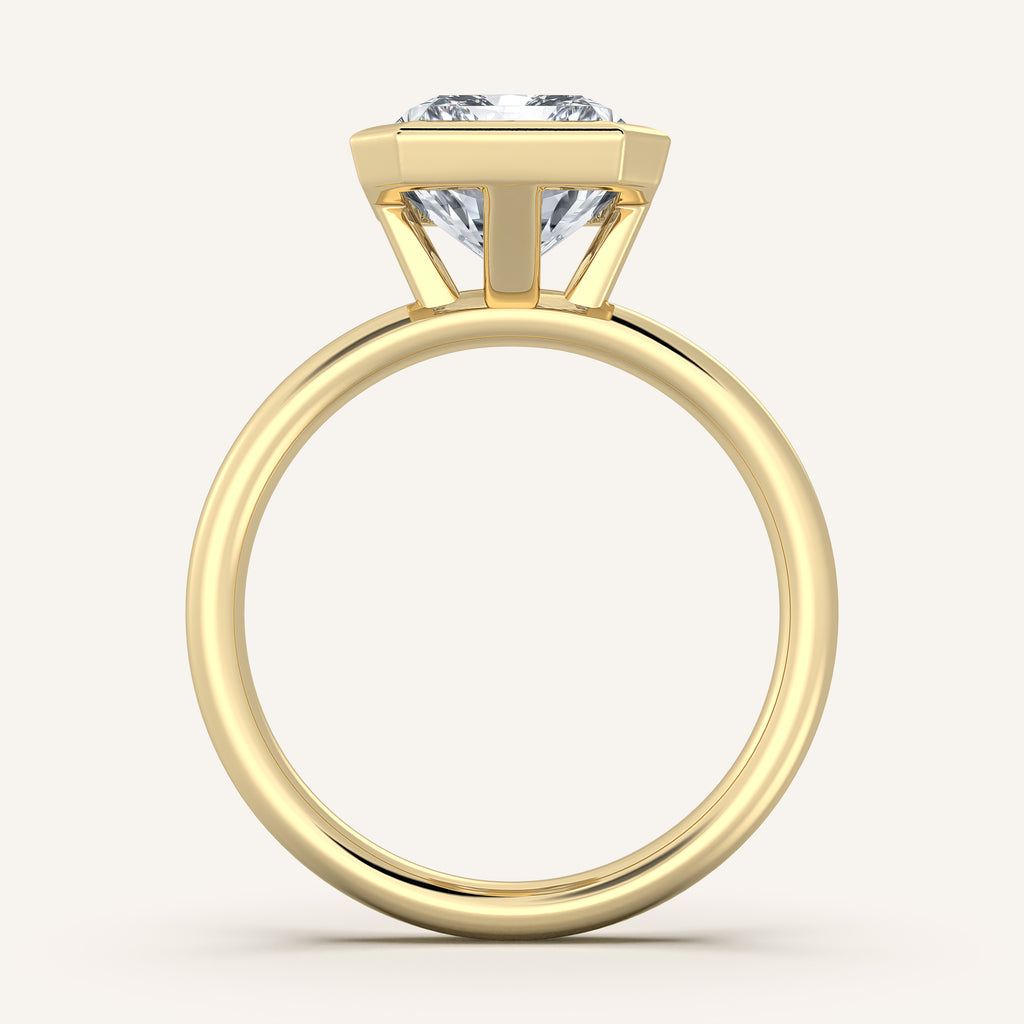 Continu Bezel Set | 14k Yellow Gold