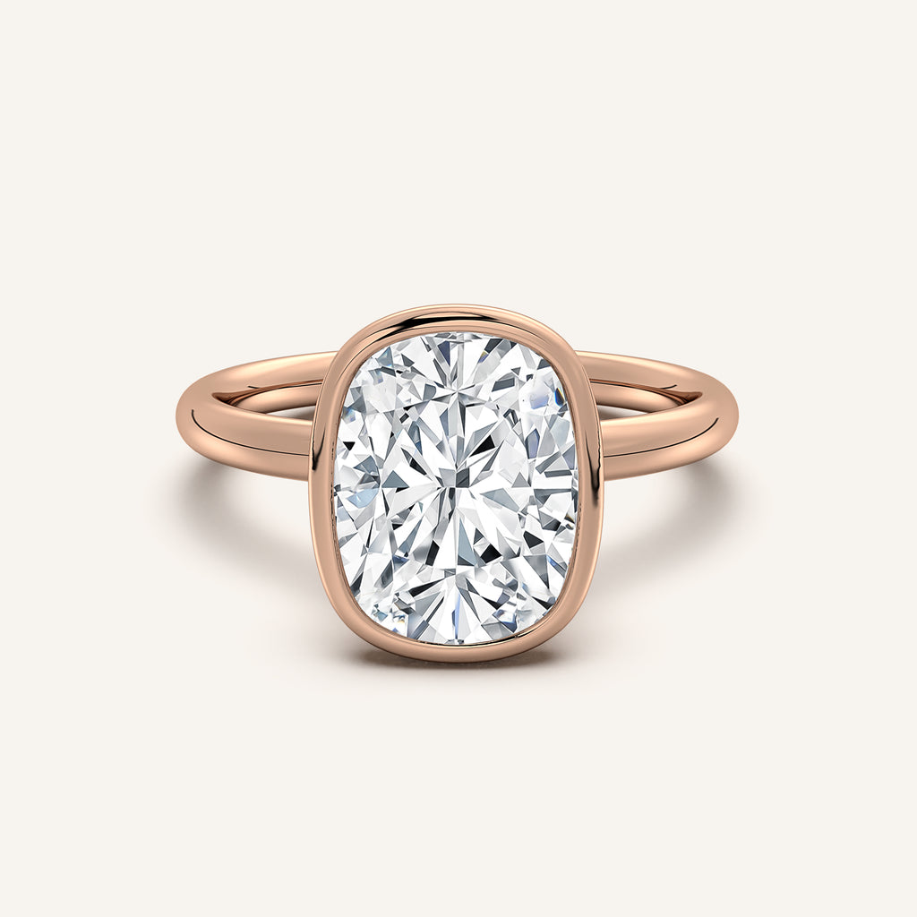 Continu Bezel Set | 18k Rose Gold