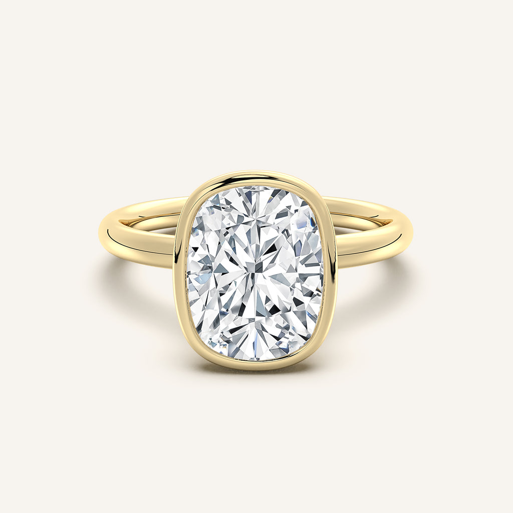 Continu Bezel Set | 14k Yellow Gold