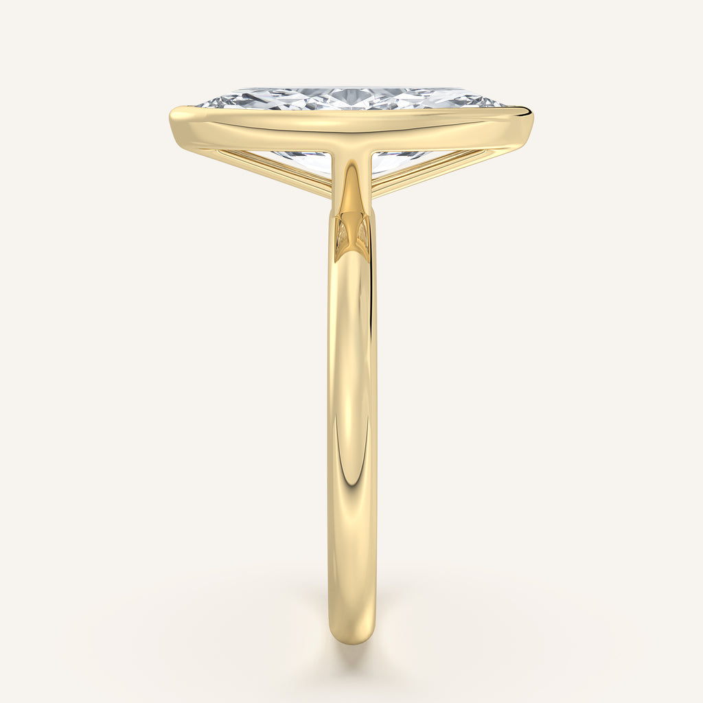 Continu Bezel Set | 18k Yellow Gold