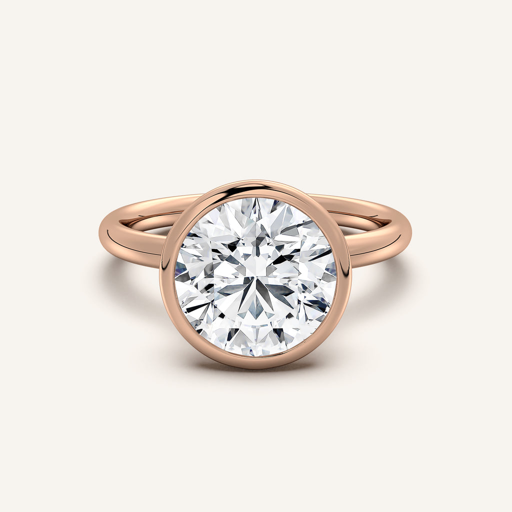 Continu Bezel Set | 14k Rose Gold