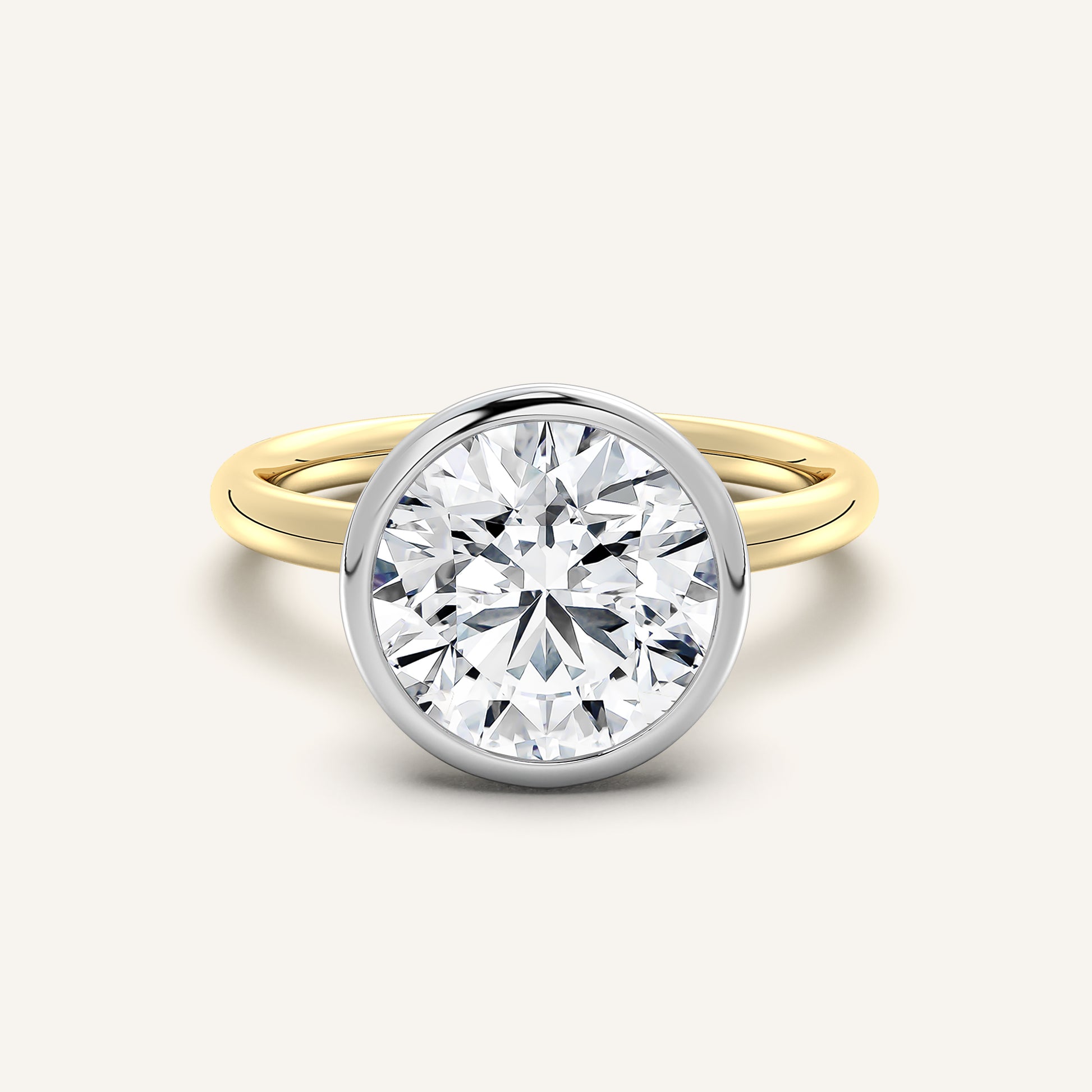 Continu Bezel Set | 18k Two Tone