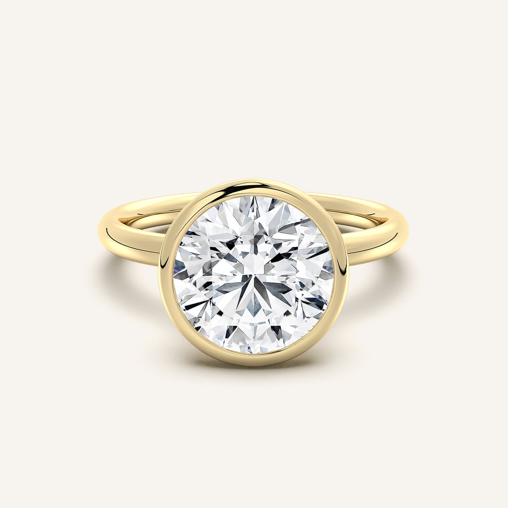 Continu Bezel Set | 18k Yellow Gold