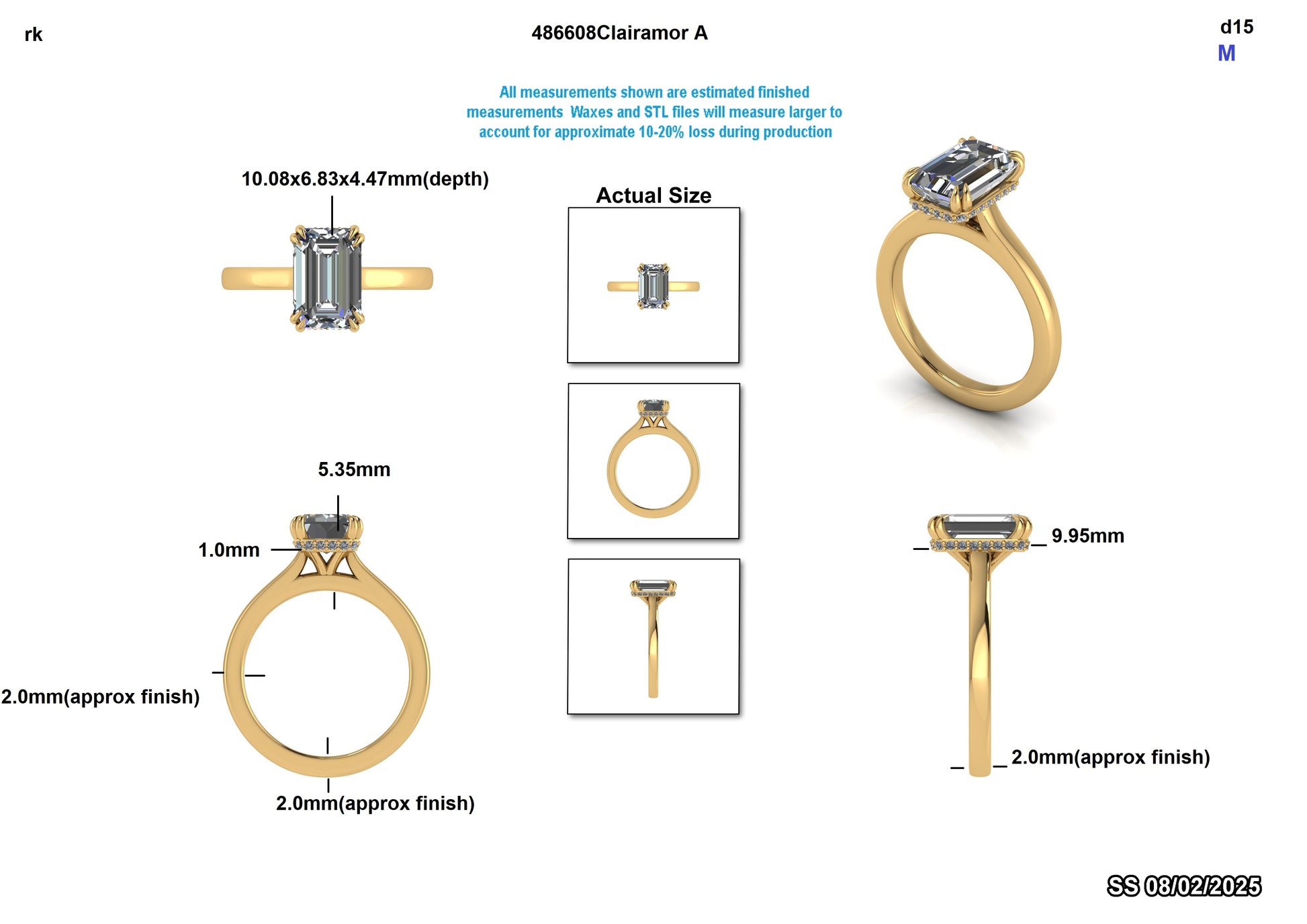 Andres S Custom Engagement Ring