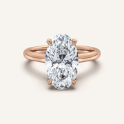 Image for Moval Cathedral Engagement Ring | 18k Rose Gold