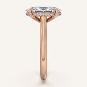 Image for Moval Cathedral Engagement Ring | 18k Rose Gold
