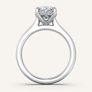 Image for Moval Cathedral Engagement Ring | 18k White Gold