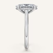 Image for Moval Cathedral Engagement Ring | Platinum