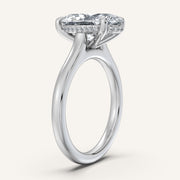 Image for Moval Cathedral Engagement Ring | Platinum