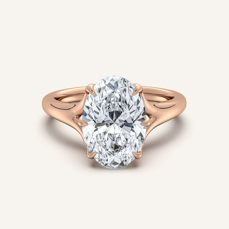 Image for Petale Tulip Style Engagement Ring | 18k Rose Gold