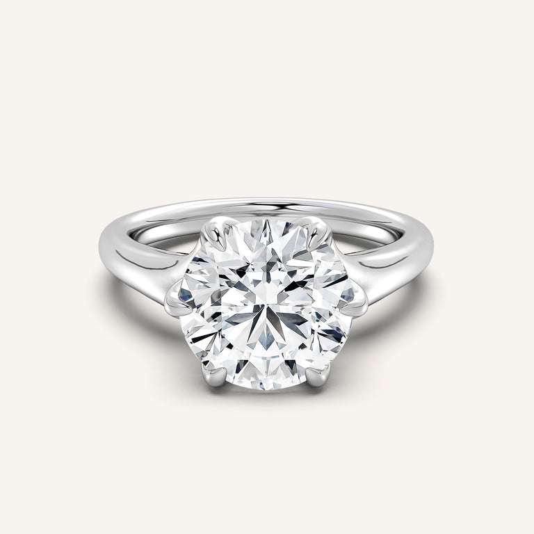 Image for Petale Tulip Style Engagement Ring | Platinum