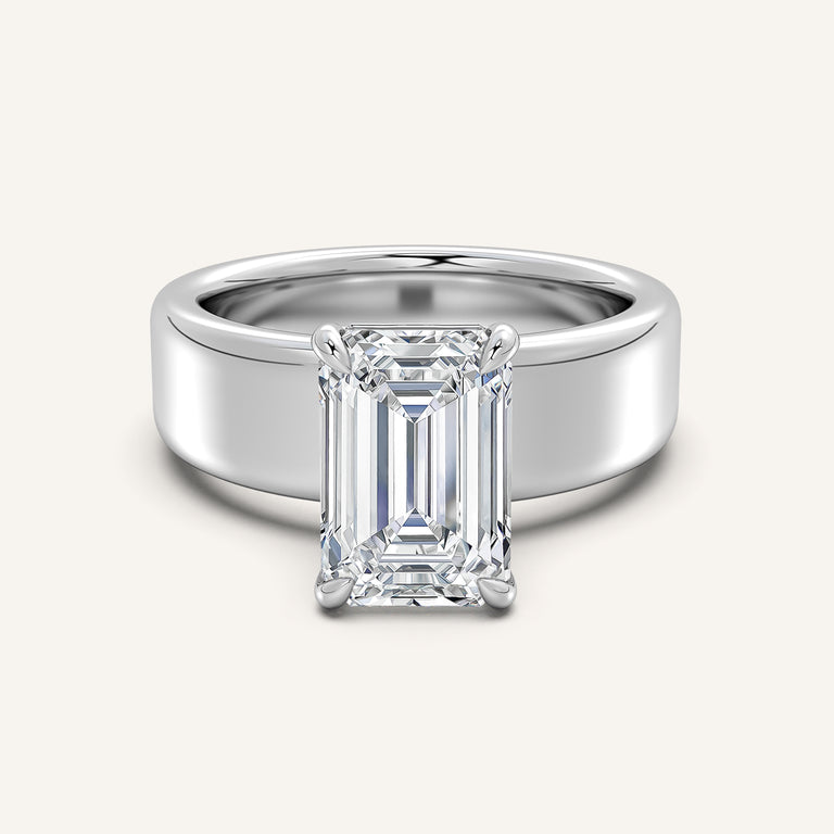 Image for Chunky Engagement Ring | Platinum