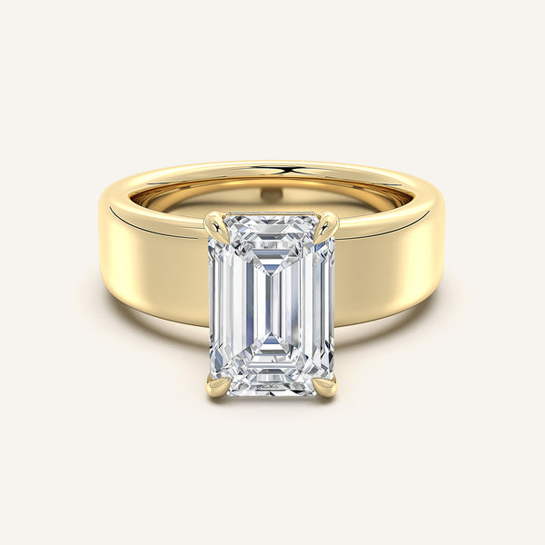 Grand Thick Band | 18k Yellow Gold