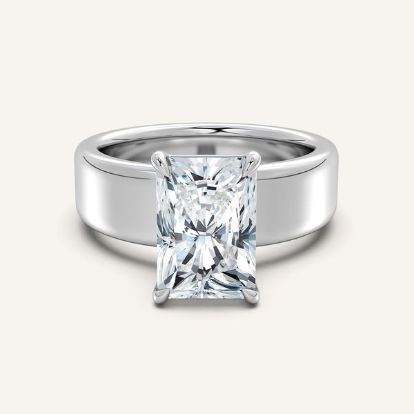 Chunky Engagement Ring | Platinum