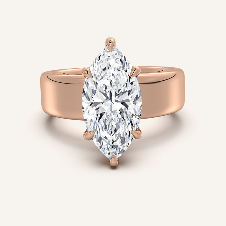 Image for Chunky Engagement Ring | 14k Rose Gold
