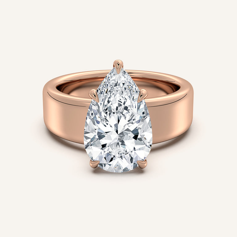 Image for Chunky Engagement Ring | 18k Rose Gold