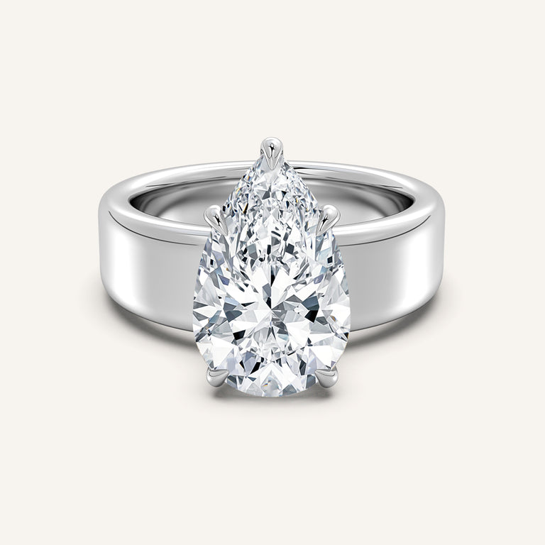 Image for Chunky Engagement Ring | Platinum