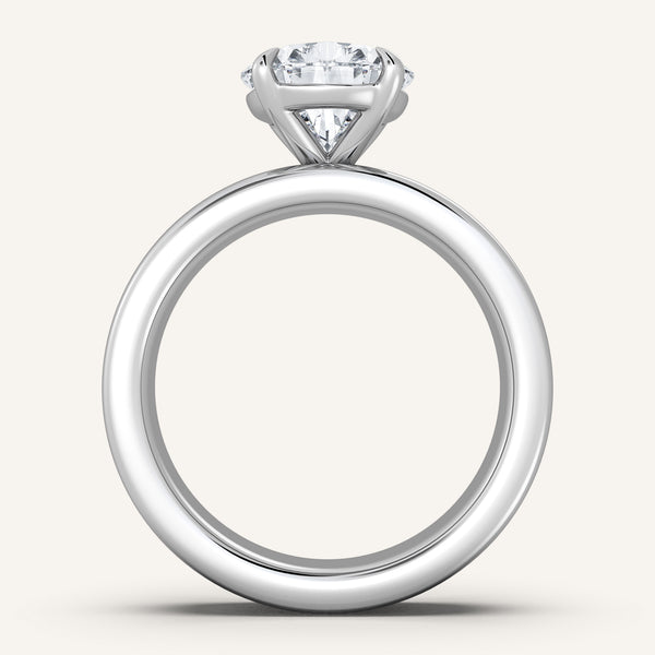 Chunky Engagement Ring | Platinum