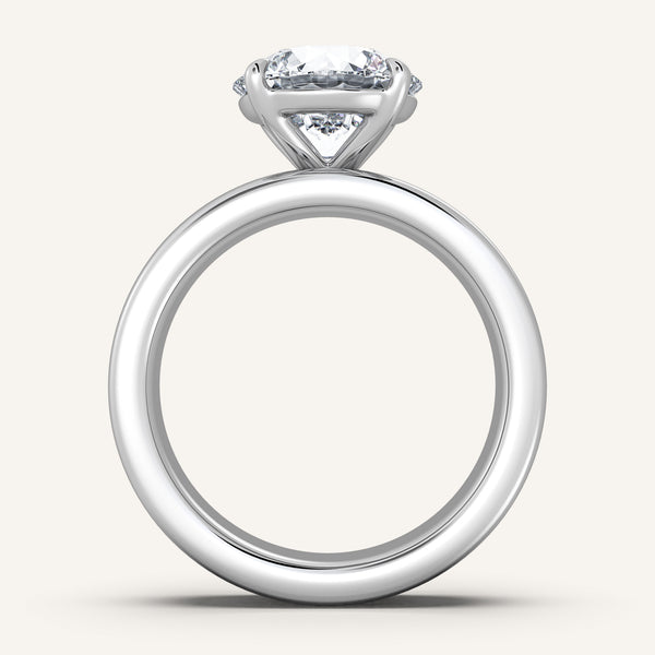 Chunky Engagement Ring | Platinum