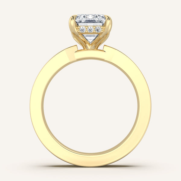 Vintage Inspired Engagement Ring | 14k Yellow Gold