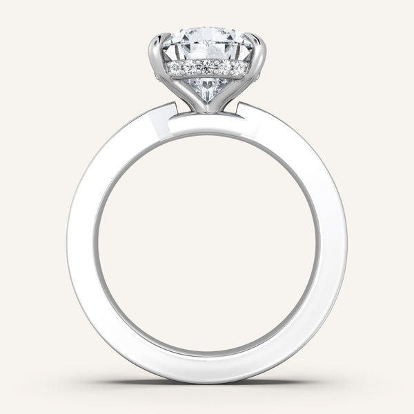 Vintage Inspired Engagement Ring | Platinum