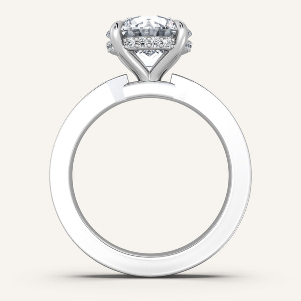 Vintage Inspired Engagement Ring | Platinum