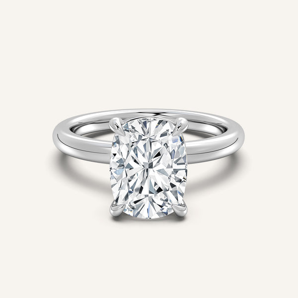 Ame Solitaire Engagement Ring | Platinum