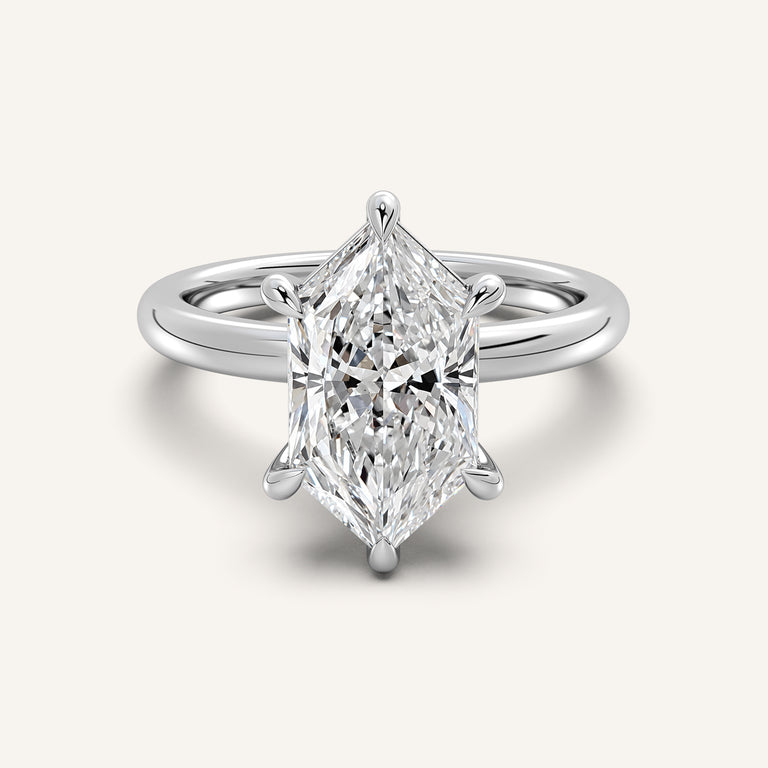 Image for Dutch Marquise Solitaire Engagement Ring | Platinum