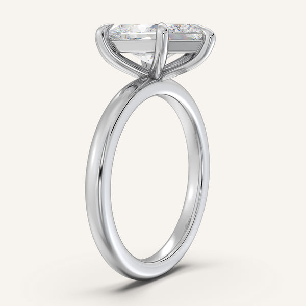 Dutch Marquise Solitaire Engagement Ring | Platinum