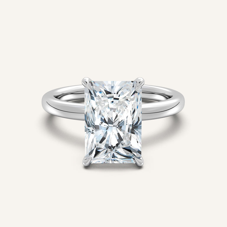 Image for Eternite Hidden Halo Engagement Ring | Platinum