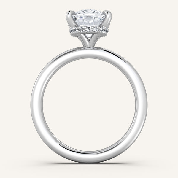 Eternite Hidden Halo | 14k White Gold