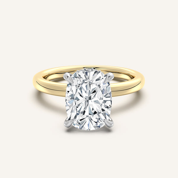 Eternite Hidden Halo | 18k Two Tone