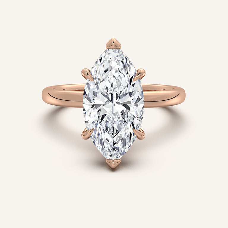 Image for Eternite Hidden Halo Engagement Ring | 14k Rose Gold