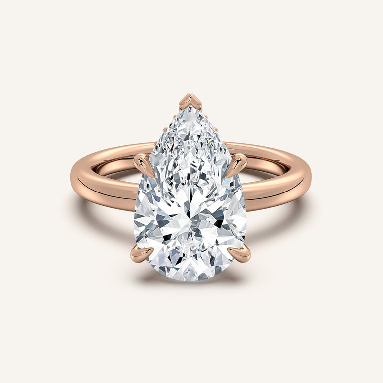 Image for Eternite Hidden Halo Engagement Ring | 14k Rose Gold