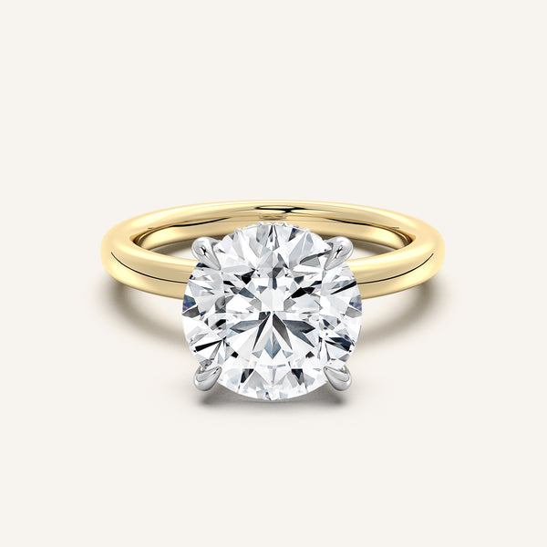 Eternite Hidden Halo | 14k Two Tone