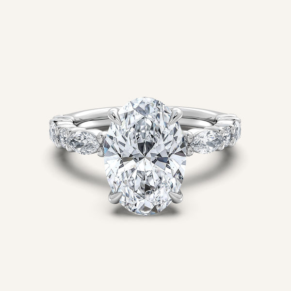 Bubble Band Hidden Halo | Platinum